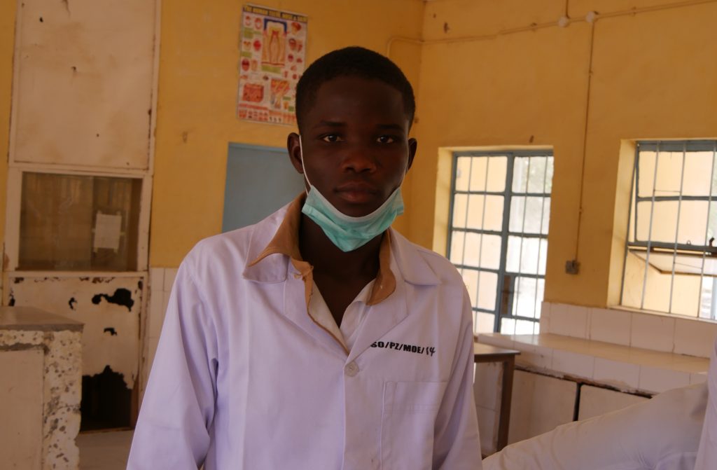 Umar Amodu - Science Student at Government Day Secondary Muduru, Katsina State [Photo Credit- Iweka Kingsley]