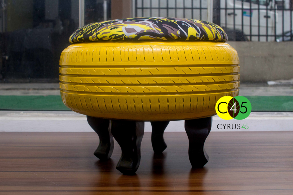 Cyrus45 Centre Table - Yellow