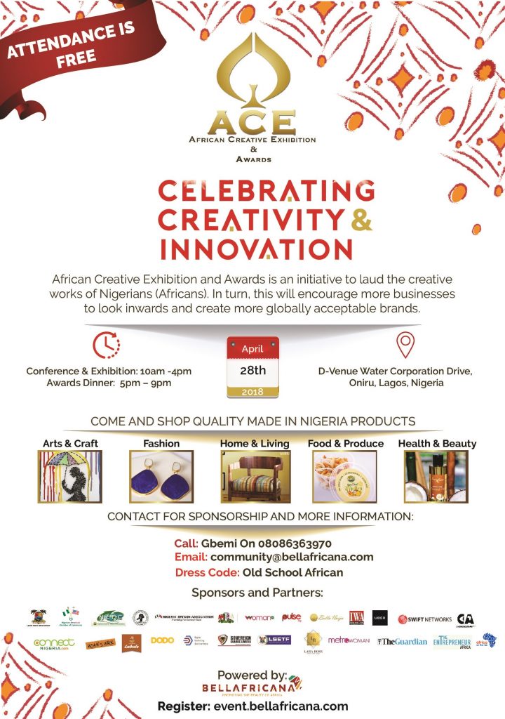 ACE Awards 2018 Flyer