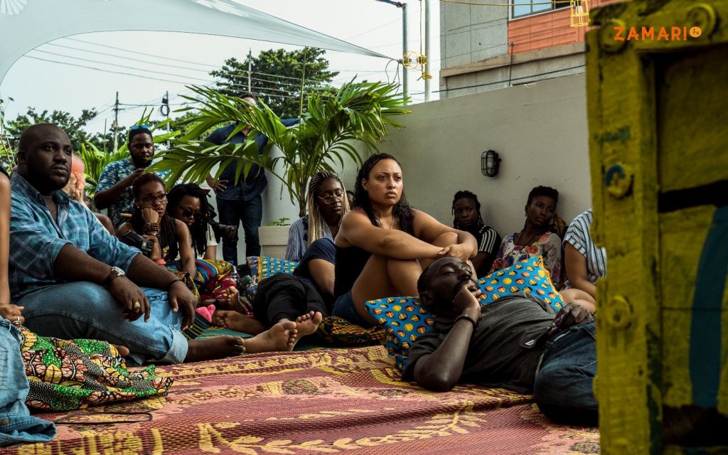 Public Movie Screening - 2018 Chale Wote Street Art Festival [image credit – Eric Atie/Zamari TV]